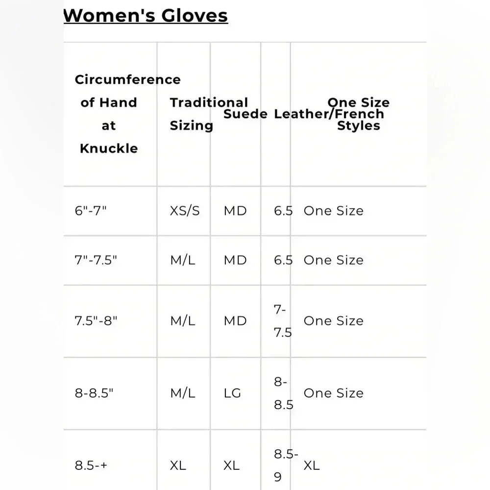 Isotoner Black Spandex Gloves OS